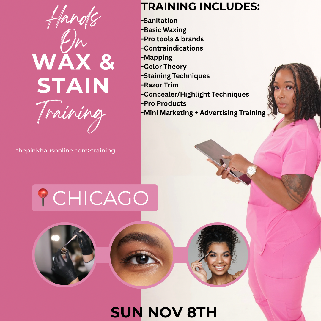 CHICAGO Wax & Stain Training NOV 8th